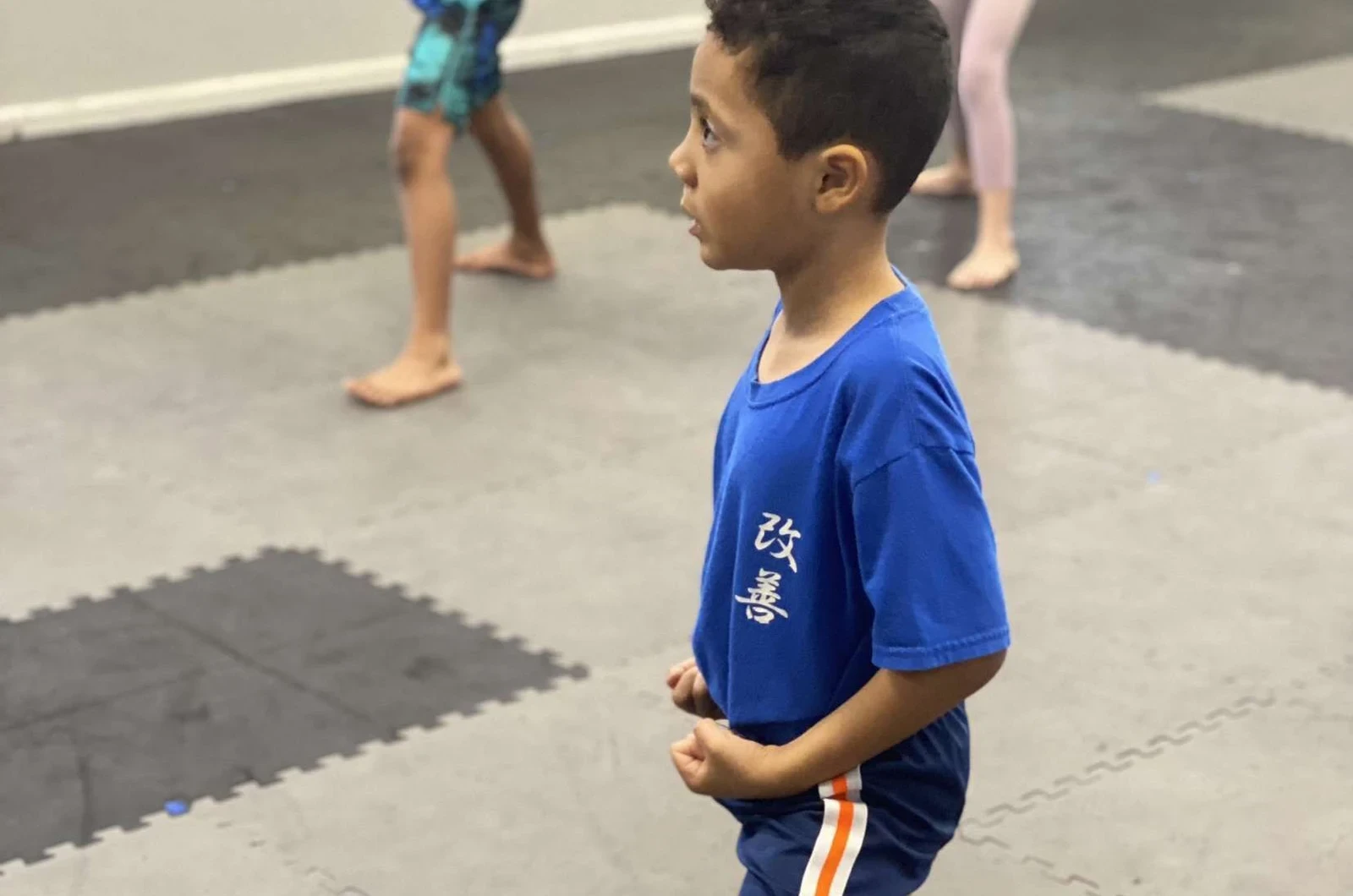 Kids getting fit and active through martial arts